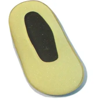 Disposable single use Polyester foam slippers Pillow Paws® - Foot